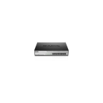 D-Link DGS 1008MP - Switch - unmanaged - montabile su rack - PoE (140 W)